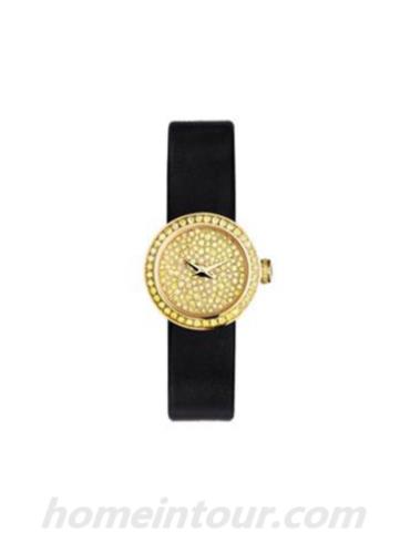 迪奥CD040152A001女表-黑色表带/表径19mm