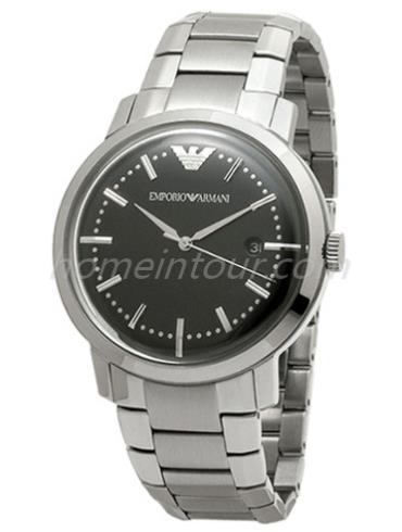 阿玛尼AR0575男表时尚男表系列-银色表带/表径&#8211;