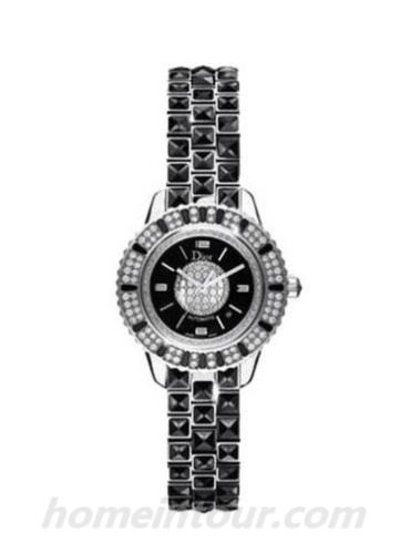 迪奥CD113511M001女表-黑色表带/表径33mm