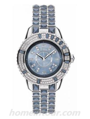 迪奥CD11311GM001女表-蓝色表带/表径33mm