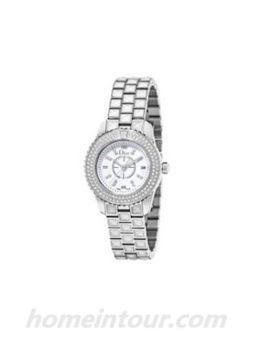 迪奥CD112118M001女表-白色表带/表径28mm