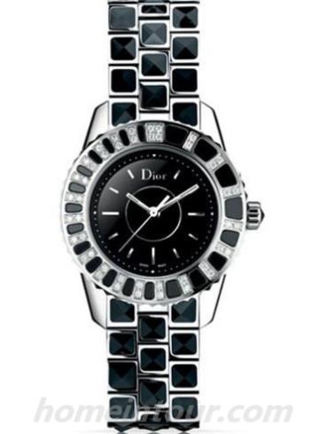 迪奥CD112116M002女表-黑色表带/表径28mm