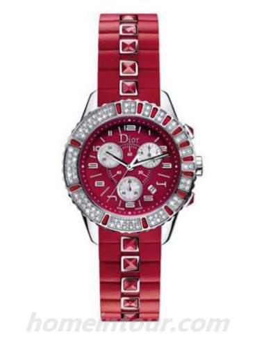 迪奥11431BR001女表-红色表带/表径38mm