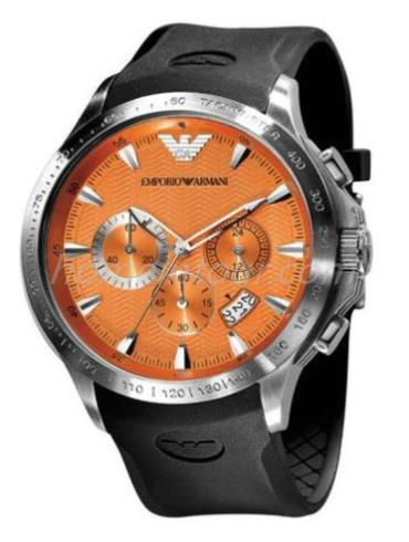 阿玛尼AR0652男表时尚男表系列-黑色表带/表径&#8211;