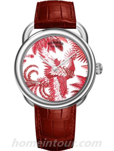 爱马仕AR41-mythique_phoenix05_2女表Arceau系列-红色表带/表径26mmmm