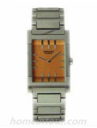 爱马仕TA1.710.480_3801男表Tandem系列-银色表带/表径—mm