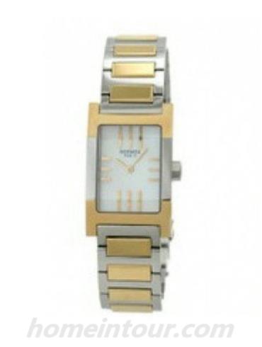 爱马仕TA1.220.212_3804女表Tandem系列-间金色表带/表径24x19mm