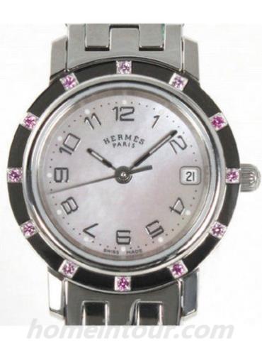 爱马仕CL4.231.214_3821女表PM系列-银色表带/表径24mm