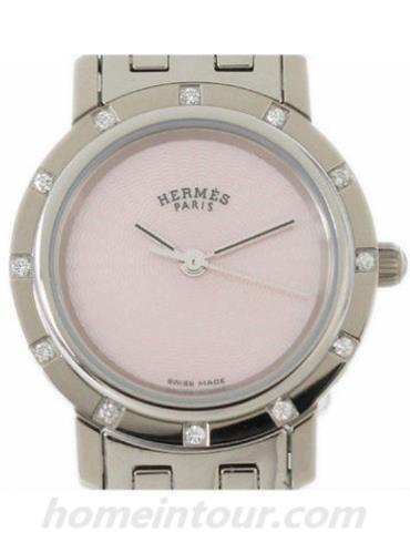 爱马仕CL4.230.217_3869女表PM系列-银色表带/表径24mm