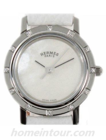 爱马仕CL4.230.215_UBC女表PM系列-白色表带/表径24mm