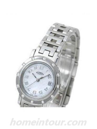 爱马仕CL4.230.212_3821女表PM系列-银色表带/表径24mm