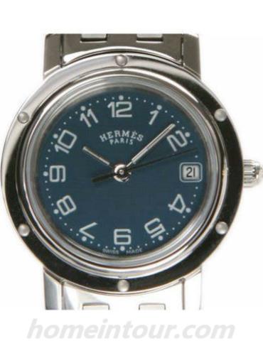 爱马仕CL4.210.631_3820女表PM系列-银色表带/表径24mm