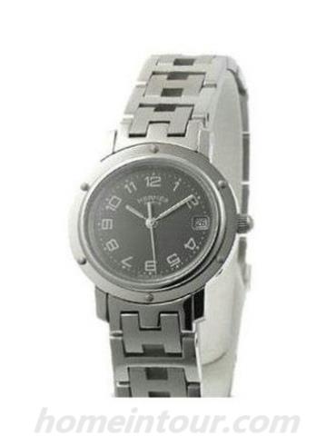 爱马仕CL4.210.230_3820女表PM系列-银色表带/表径24mm