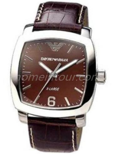 阿玛尼AR5803男表时尚男表系列-棕色表带/表径&#8211;