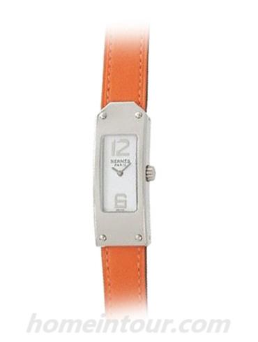 爱马仕KT1.210.130_WOR中性表Kelly系列-棕色表带/表径40x15mm