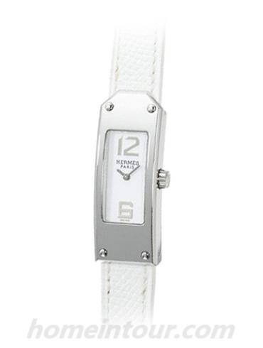 爱马仕KT1.210.130_UBC1中性表Kelly系列-白色表带/表径40x15mm