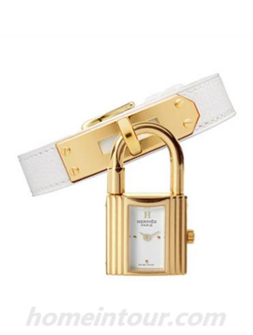 爱马仕026524WW00女表Kelly系列-白色表带/表径—mm