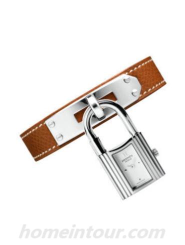 爱马仕023728WW00女表Kelly系列-深棕色表带/表径—mm