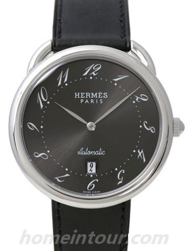 爱马仕AR4.810.230_VBN1男表H-WATCH-黑色表带/表径—mm