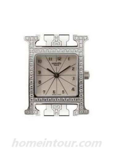 爱马仕HH1.230.271_4808女表H Hour系列-银色表带/表径30x21mm