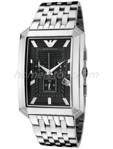 阿玛尼AR0474男表时尚男表系列-银色表带/表径&#8211;
