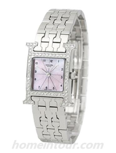 爱马仕HH1.230.214_4804女表H Hour系列-银色表带/表径30x21mm