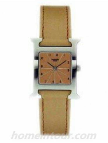 爱马仕HH1.210.833_NOP女表H Hour系列-浅棕色表带/表径—mm