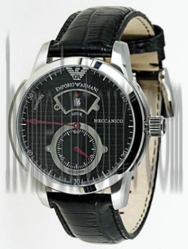 阿玛尼AR4602男表时尚男表系列-黑色表带/表径&#8211;