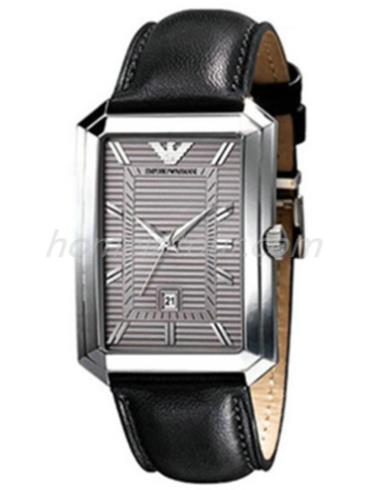 阿玛尼AR0457男表时尚男表系列-棕色表带/表径&#8211;