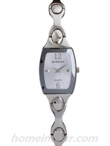 罗西尼1260W01A女表典美时尚系列-银色表带/表径&#8211;