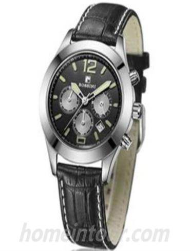 罗西尼5429W04D男表雅尊商务系列-黑色表带/表径40mm