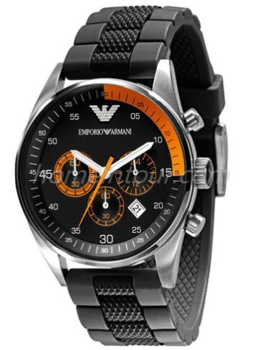 阿玛尼AR5878男表时尚男表系列-黑色表带/表径&#8211;