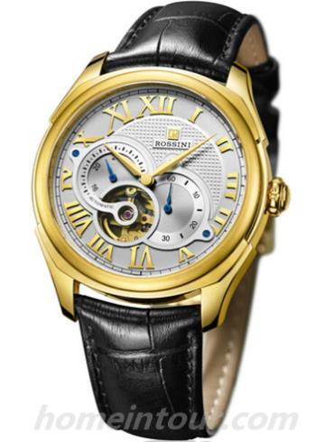 罗西尼5617G01B男表雅尊商务系列-黑色表带/表径41mm