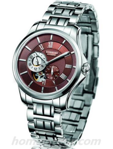 罗西尼5523W07C男表雅尊商务系列-银色表带/表径40mm