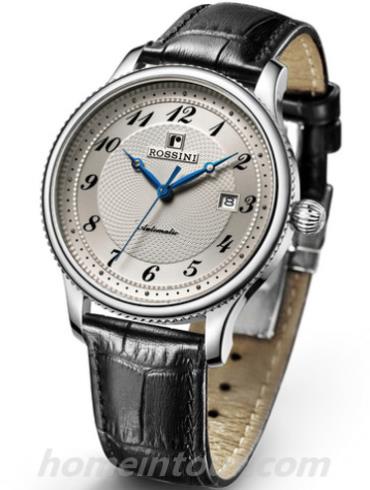 罗西尼5499W02A男表雅尊商务系列-黑色表带/表径40mm