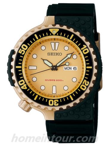 精工SBEE002男表Prospex-黑色表带/表径43.8mm