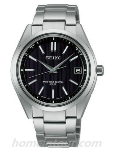 精工SAGZ083男表Brightz系列-银色表带/表径46mm x 39mm x 8.8mm