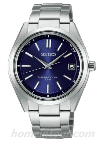 精工SAGZ081男表Brightz系列-银色表带/表径46mm x 39mm x 8.8mm