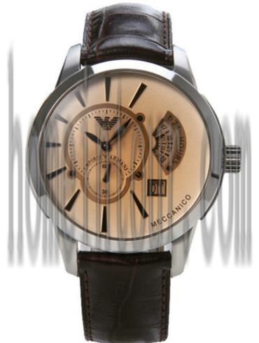 阿玛尼AR4604男表时尚男表系列-棕色表带/表径&#8211;