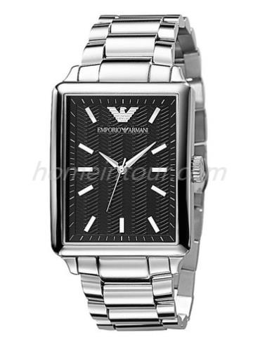 阿玛尼AR0416男表时尚男表系列-银色表带/表径&#8211;