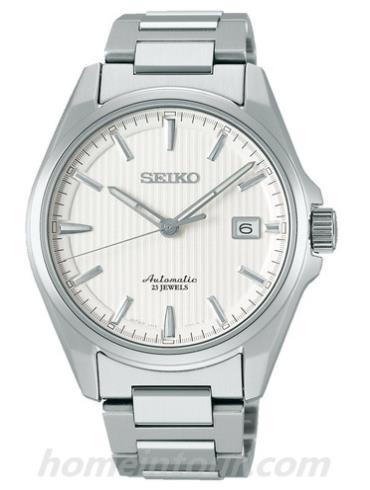 精工SARX013男表Presage系列-银色表带/表径48mm x 39.5mm x 11.2mm