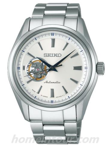 精工SARY051男表Presage系列-银色表带/表径49.1mm x 41mm x 11.4mm