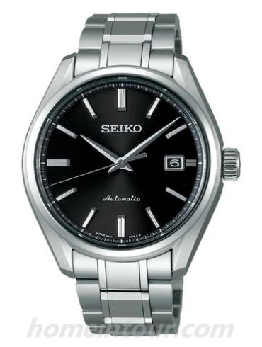 精工SARX035男表Presage系列-银色表带/表径46.3mm x 40.8mm x 11.5mm