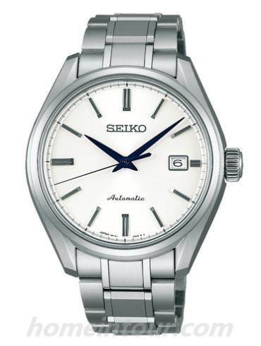 精工SARX033男表Presage系列-银色表带/表径46.3mm x 40.8mm x 11.5mm