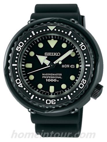 精工SBBN025男表Prospex-黑色表带/表径49.4mm x 49.4mm x 15.3mm