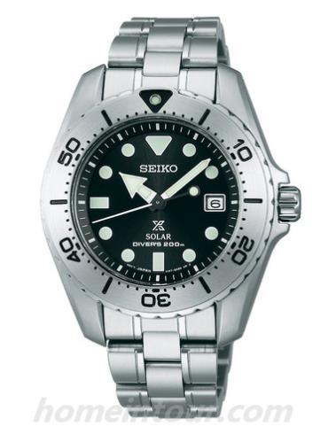 精工SBDN015女表Prospex-银色表带/表径46.5mm x 38.8mm x 11.2mm