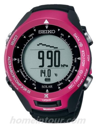 精工SBEL003男表Prospex-黑色表带/表径57.9mm x 48.1mm x 13.6mm