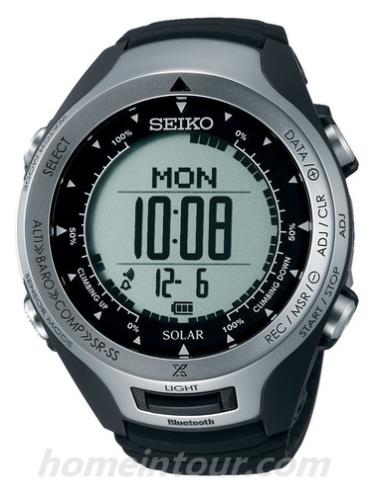 精工SBEL001男表Prospex-黑色表带/表径57.9mm x 48.1mm x 13.6mm