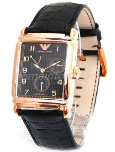 阿玛尼AR4213男表时尚男表系列-黑色表带/表径&#8211;