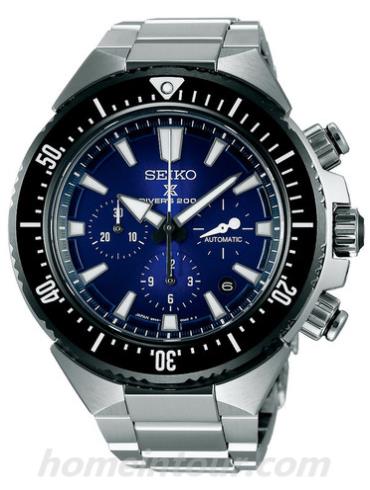 精工SBEC003男表Prospex-银色表带/表径53mm x 46.5mm x 16mm